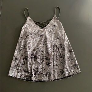 American Eagle Olive Velvet Tank 🦅